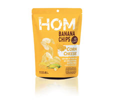 HOM バナナチップス45g（コーンチーズ風味）